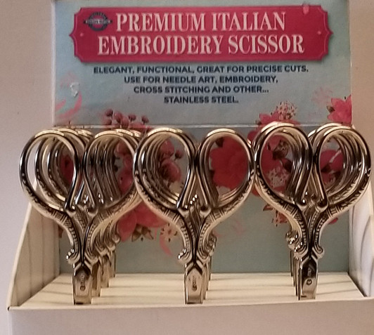 3.5 Inch Italian Needle Art Scissors