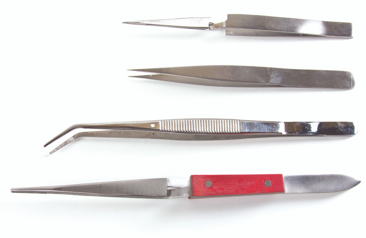 4 pc. Tweezers Set