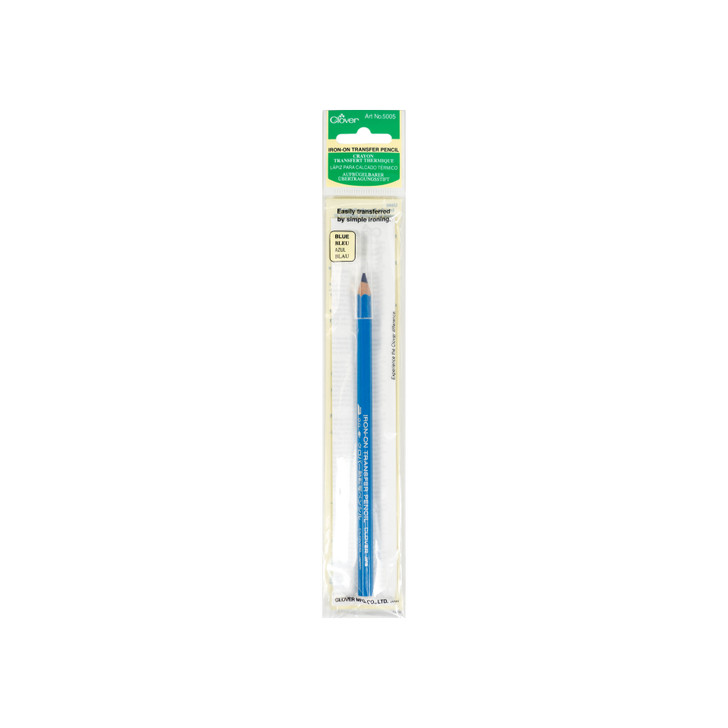 Clover Iron-On Transfer Pencil - Blue