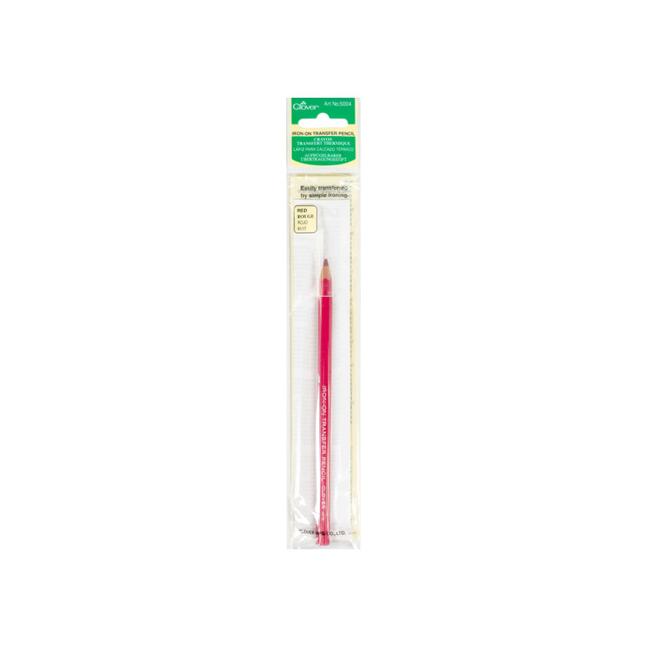 Clover Iron-On Transfer Pencil - Red Rouge