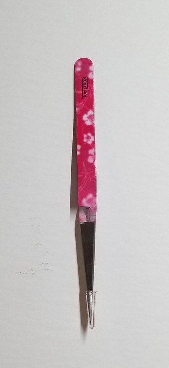 Floral reverse action tweezers