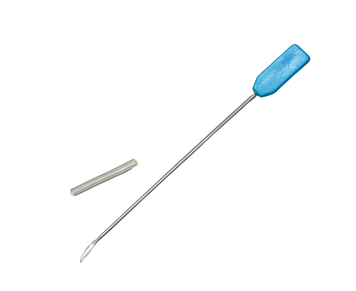 5.25 inch extra long Serger needle threader for those hard to reach needles. Fits most of your Serger needles.