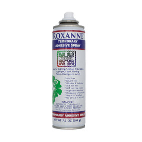 Roxanne Temporary Adhesive Spray
Fine Mist Spray, 7.2oz