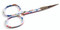 3.5" Silk Screen Needleart Scissors