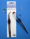 Six inch all purpose beading tweezers.  Cushioned soft grip.  Stainless steel. Non Stick coated tip.