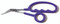 A new angle in cutting.  Ergonomic design, conforms to natural fit of hand.  Stainless.  Upright cut.  Natural way to shear.