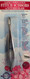 Stitch scissors with notched blade.  Easy grip for arthritic hands.  Remove unwanted stitches on your quilt or sewing project.  Thin-pointed blades snip quickly and cleanly.