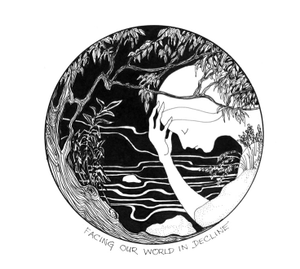 Facing Our World in Decline - 11x14 (frame-able art) Facing Our World in Decline - 11x14 (frame-able art)