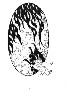 Resisting  the Intervention - 8 x 10 (frame-able art) Resisting  the Intervention - 8 x 10 (frame-able art)