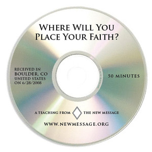 Where Will You Place Your Faith? CD