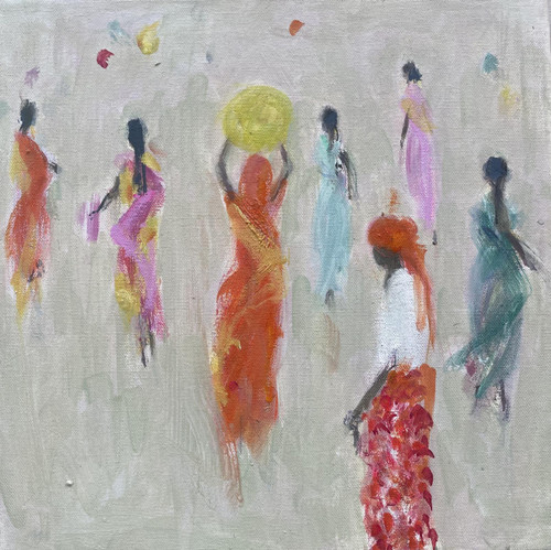 318 - Ladies in Saris
