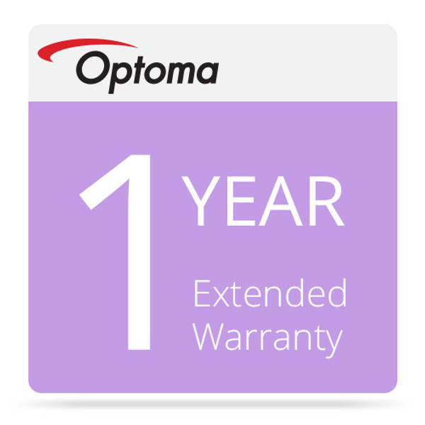 Genuine Optoma 1 Year Extended Manufacturers Warranty for all Refurbished Optoma Projectors