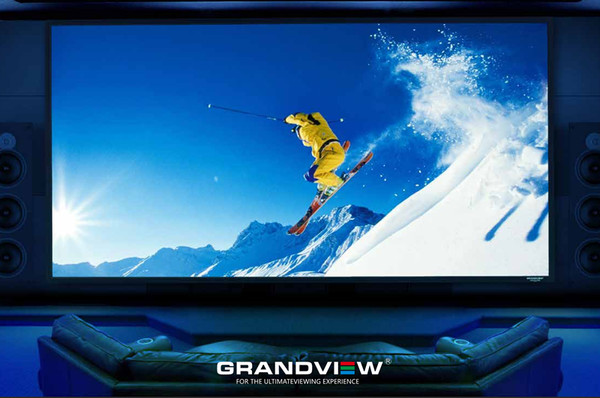 135" Grandview Prestige 4K Certified 16:9 Fixed Frame Projector Screen