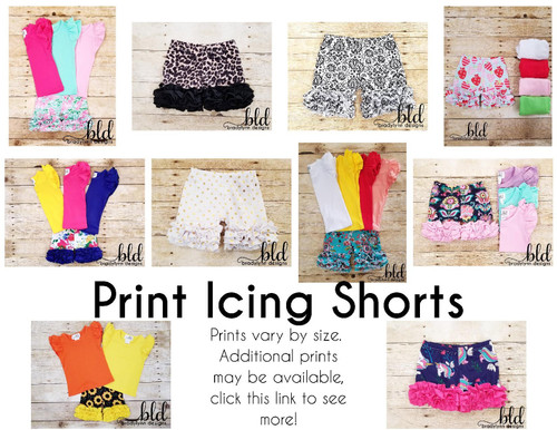 Print Icing Shorts