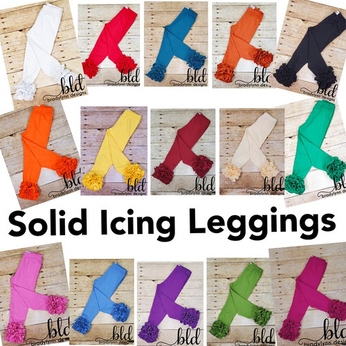 Solid Icing Leggings