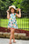 Pineapple Peplum Set