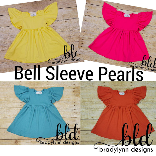 Bell Sleeve Pearls