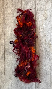 Cotswold Burgundy - Hand Shorn, Dyed & Spun-Dirty Girl Yarns