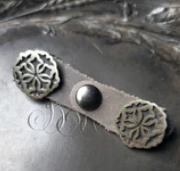 JUL- Art Noveau Rose Latch - Pewter