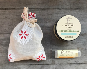 Shepherdess Salve & Lippy Mini Set - Coconut