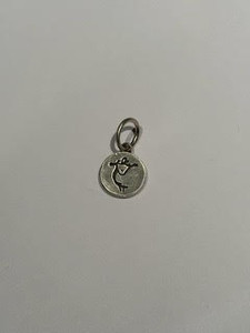 Sterling Silver Custom Logo Sheep Stitch Marker