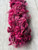 "Pink" Dirty Girl -Hand Spun & Hand Dyed Art Yarn-Gotland Glendale Ridge Farms