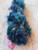 Midnight Blue Cotswold/Hot Pink Llama-Hand Shorn, Dyed & Spun-Dirty Girl Yarns