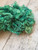 Green Cotswold & Sparkle - Hand Shorn, Dyed & Spun-Dirty Girl Yarns