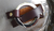 JUL - Round Ring Shawl Cuff-Espresso with Nickel