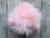 5" Large Faux Fur Pom Pom-Light Pink
