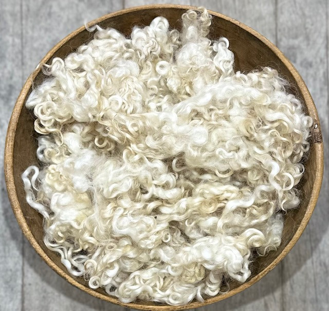 Washed Cotswold Locks-White