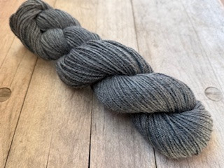 Slate Phee-Fingering-Hand Dyed Lambstrings Yarn