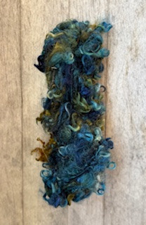 Cotswold Blue & Olive - Hand Shorn, Dyed & Spun-Dirty Girl Yarns