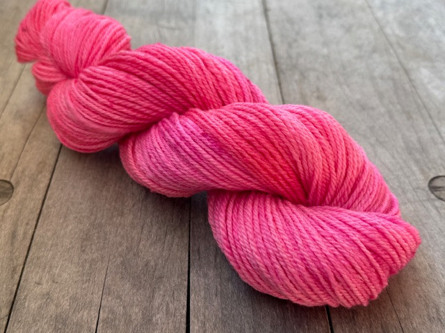 On Wednesdays We Knit Pink - Sport-Hand Dyed Asylum Fibers