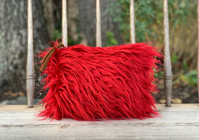 Atenti Llama Red - Wrist Pouch