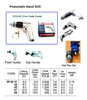 IMPA 590348 Hand drill pneumatic 16mm Uryu UD-80-04