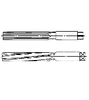 IMPA 630714 HAND REAMER 4,5mm HSS helical flute  DIN 206-B
