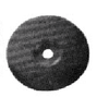 IMPA 590316 Hard pressed paper pad for angle grinder 100mm