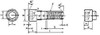 IMPA 690501 HEX.SOCKET HEAD CAP SCREW M20x70 DIN 912-ST.STEEL A2