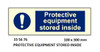 IMPA 335676 Mandatory sign - Oil spill equipment stored inside