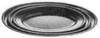 IMPA 170801 MEAT PLATE 200mm OVAL STAINLESS STEEL