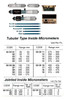 IMPA 650406 MICROMETER INSIDE TUBULAR TYPE 150-175mm