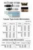IMPA 650413 MICROMETER INSIDE TUBULAR TYPE 325-350mm