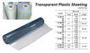 IMPA 150668 PLASTIC SHEETING TRANSPARENT roll 50mtr x 200cm x 0,2mm