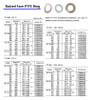 IMPA 813469 PTFE RING MARPACK PO880 114 MM 174 MM NW100 3 MM 150 LBS ASA RAISED FACE