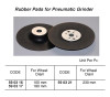 IMPA 590318 RUBBER PAD 100MM FOR PNEUMATIC GRINDER MAG-40