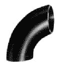 IMPA 731134 Seamless Carbon Steel Elbows to DIN 2605 - St37,0 90 LR - DIN 10"