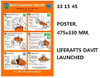 IMPA 331545 Self adhesive poster - Davit launched liferaft poster