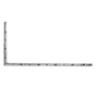 IMPA 650933 SQUARE CARPENTERS' STEEL 350X150MM