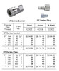 IMPA 351421 Stainless steel quick coupler socket / 1/4" female thread Nitto Kohki 20SF